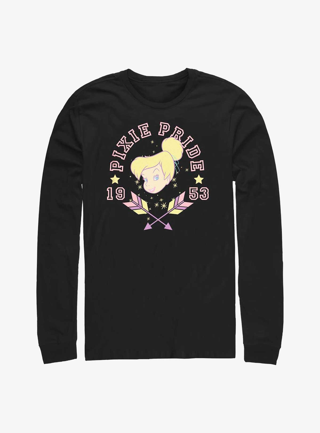 Disney Tinker Bell Pixie Pride 1953 Long-Sleeve T-Shirt, BLACK, hi-res