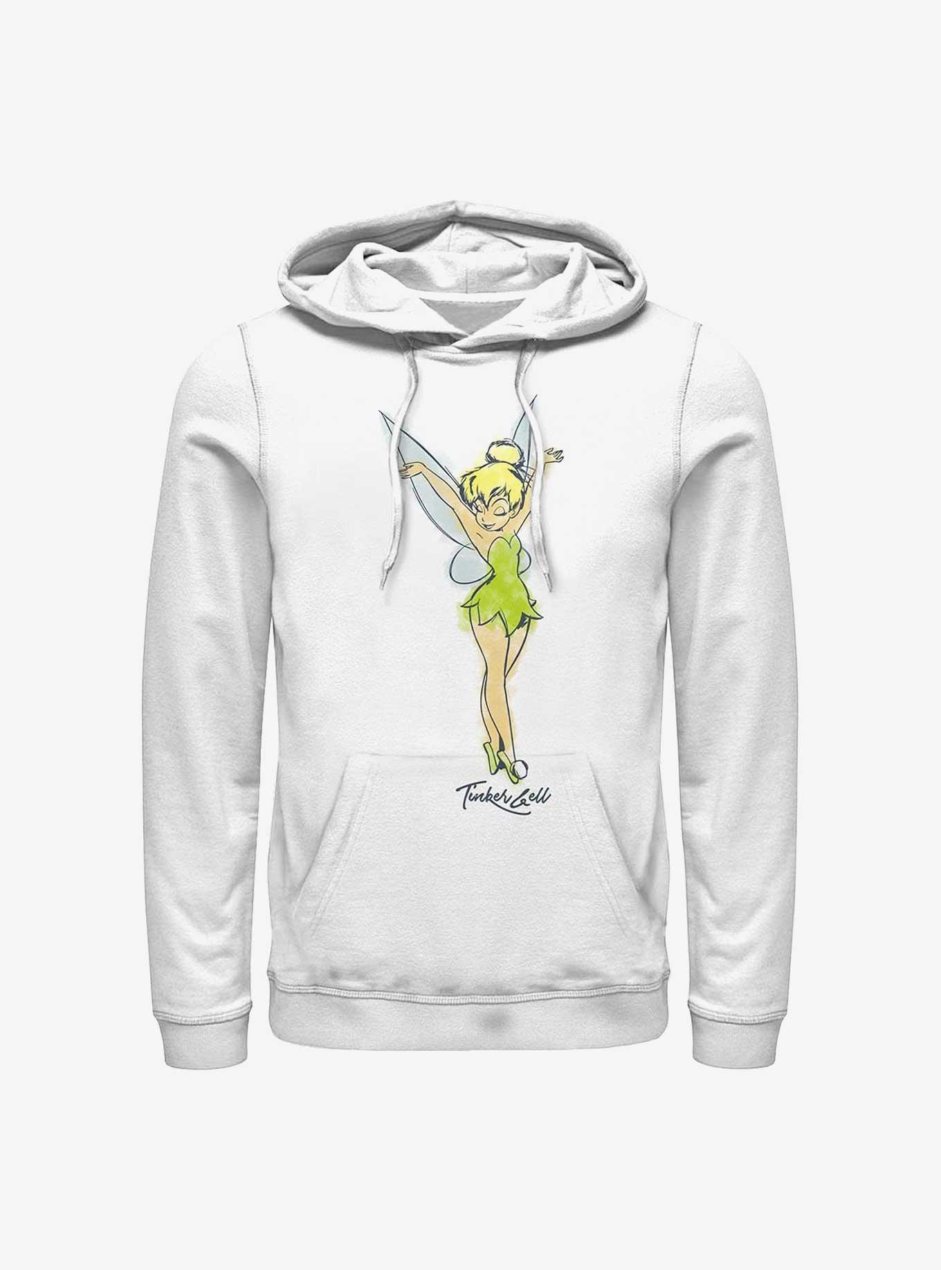 Disney Tinker Bell Tink Watercolor Hoodie