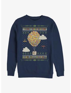Disney Up Ugly Christmas Sweater Pattern Sweatshirt, , hi-res