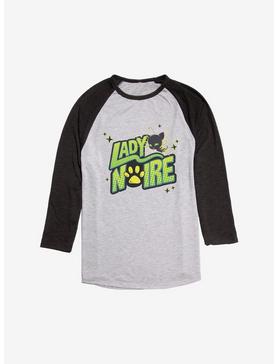 Miraculous: Tales Of Ladybug & Cat Noir Ladynoire Comic Spot Raglan T-Shirt, , hi-res