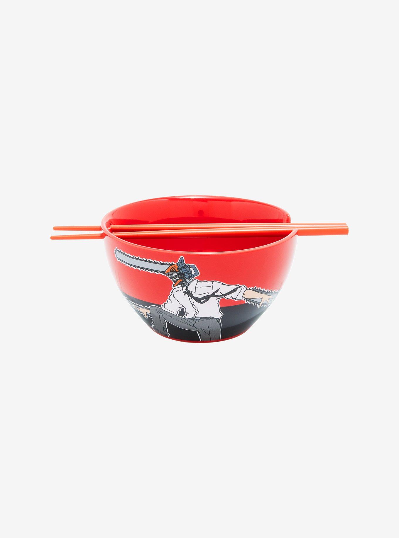 Chainsaw Man Ramen Bowl With Chopsticks, , hi-res