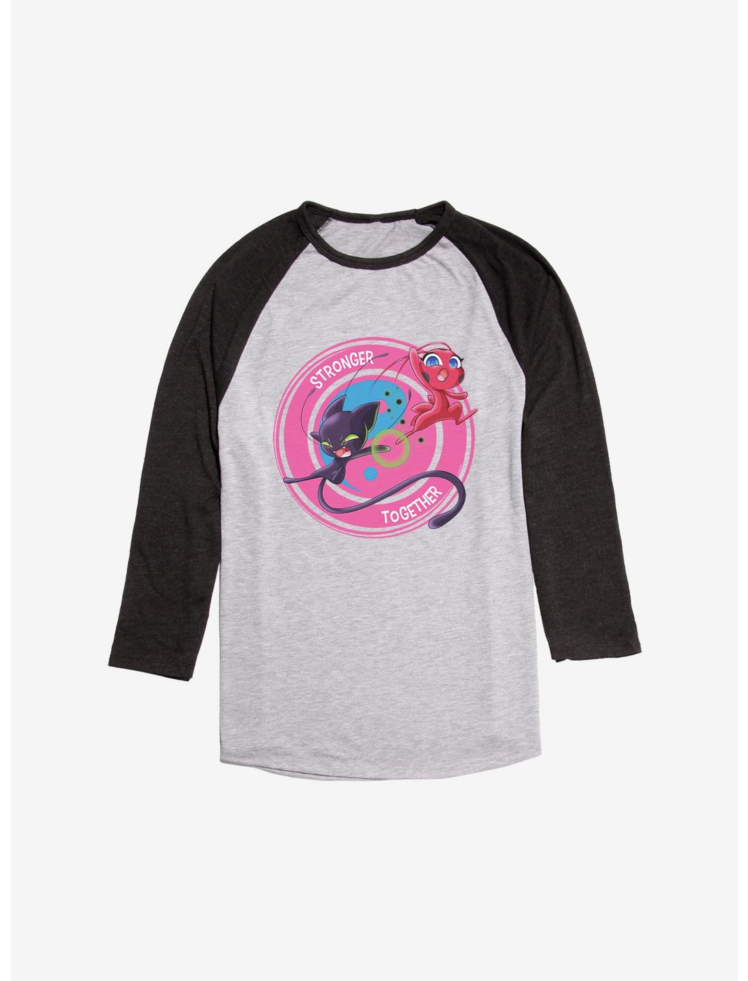 Miraculous: Tales Of Ladybug & Cat Noir Kwamis Stronger Together Raglan T-Shirt, , hi-res