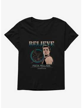 Hunger Games Peeta Mallark Believe Girls T-Shirt Plus Size, , hi-res