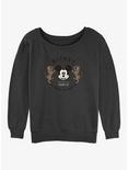 Disney Mickey Mouse Spirit of Tiger Womens Slouchy Sweatshirt, CHAR HTR, hi-res