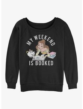 Disney Beauty and the Beast Booked Weekend Womens Slouchy Sweatshirt, , hi-res