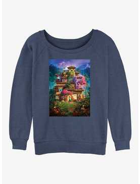 Disney Encanto Madrigal House Poster Womens Slouchy Sweatshirt, , hi-res