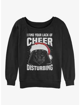 Star Wars Darth Vader Lack of Cheer Womens Slouchy Sweatshirt, , hi-res