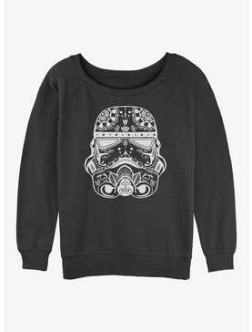Star Wars Sugar Skull Troop Womens Slouchy Sweatshirt, , hi-res