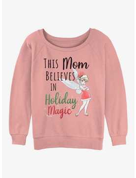 Disney Tinker Bell Holiday Magic Mom Womens Slouchy Sweatshirt, , hi-res