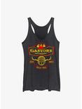 Disney Beauty And The Beast Gaston's Restaurant Womens Tank Top, BLK HTR, hi-res