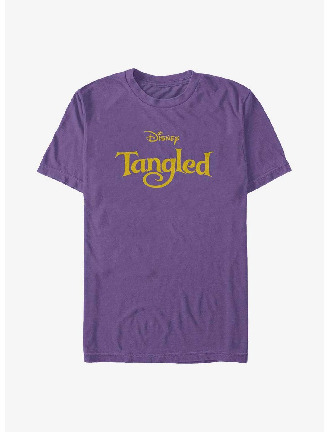 Disney Tangled Tanged Logo T-Shirt, PURPLE, hi-res