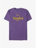 Disney Tangled Tanged Logo T-Shirt, PURPLE, hi-res