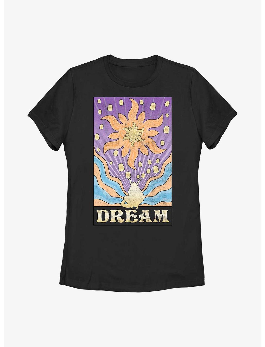 Disney Tangled Tangled Dream Lanterns Womens T-Shirt, BLACK, hi-res