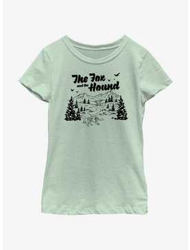 Disney The Fox and the Hound The Great Outdoors Youth Girls T-Shirt, , hi-res