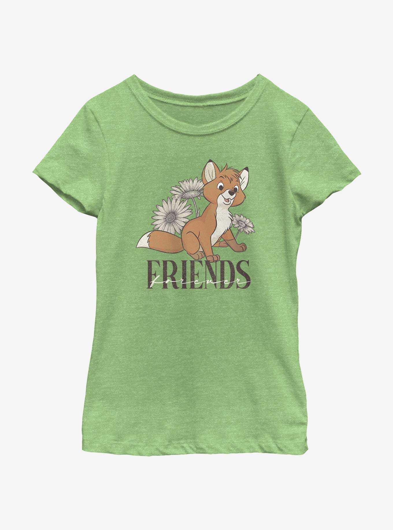 Disney The Fox and the Hound Tod Friends Youth Girls T-Shirt, , hi-res