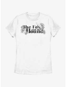 Disney The Fox and the Hound Floral Logo Womens T-Shirt, , hi-res