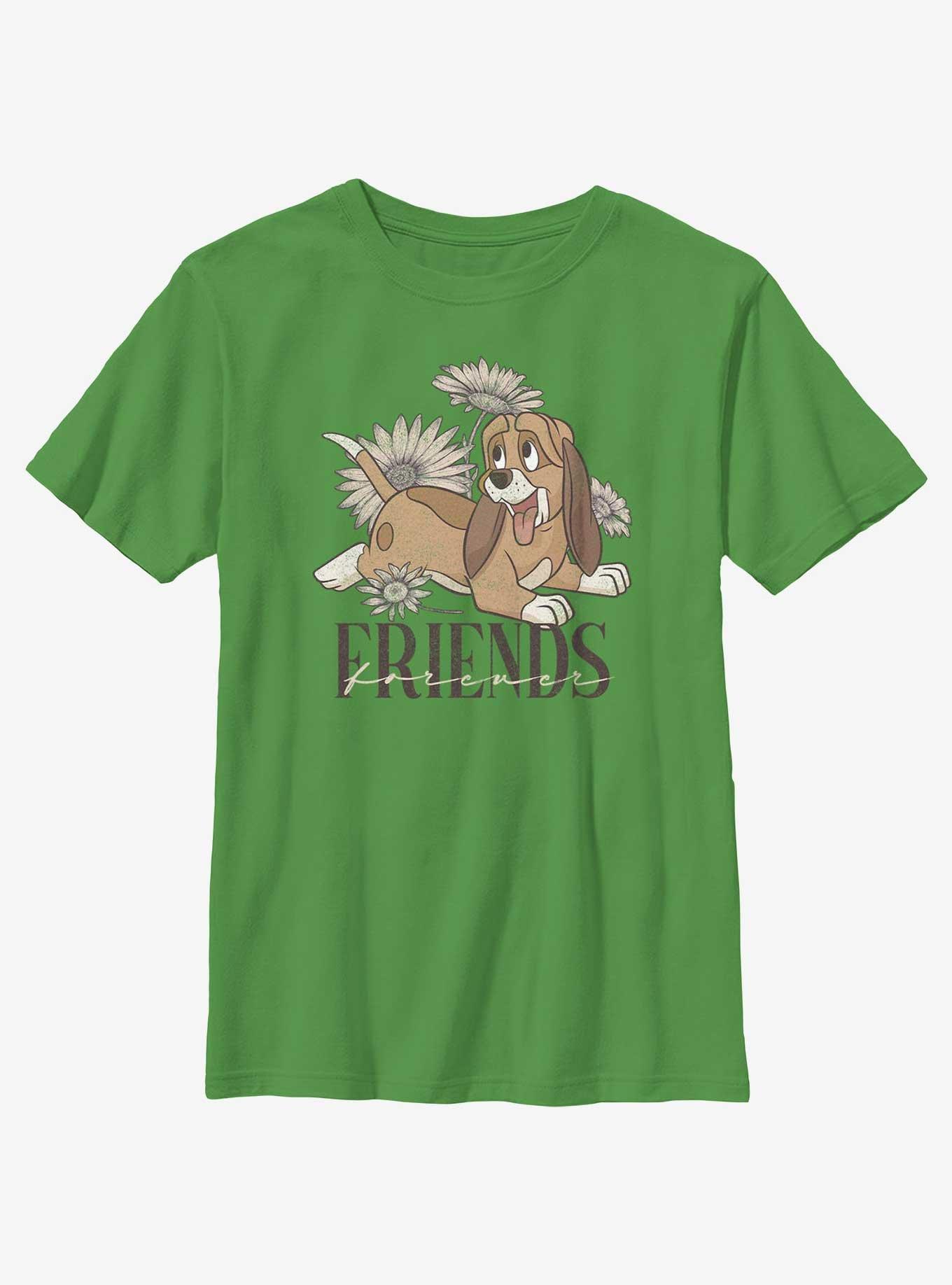 Disney The Fox and the Hound Copper Friends Youth T-Shirt, KELLY, hi-res