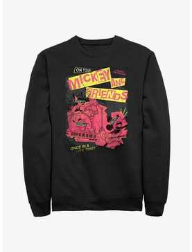 Disney Mickey Mouse Punk Rock Mickey Tour Sweatshirt, , hi-res
