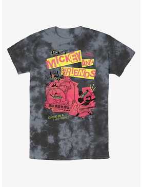 Disney Mickey Mouse Punk Rock Mickey Tour Tie-Dye T-Shirt, , hi-res