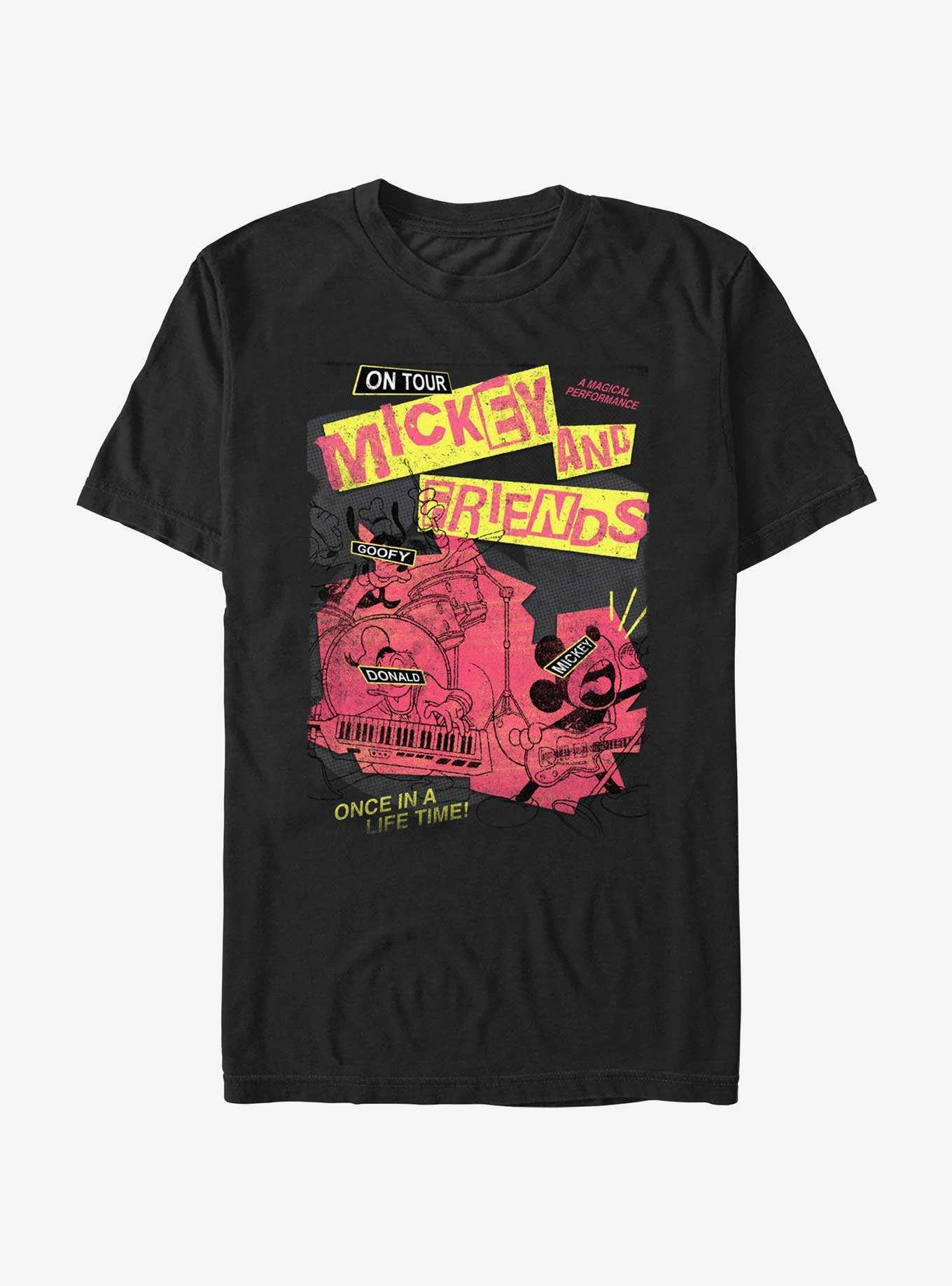 Disney Mickey Mouse Punk Rock Mickey Tour T-Shirt, , hi-res