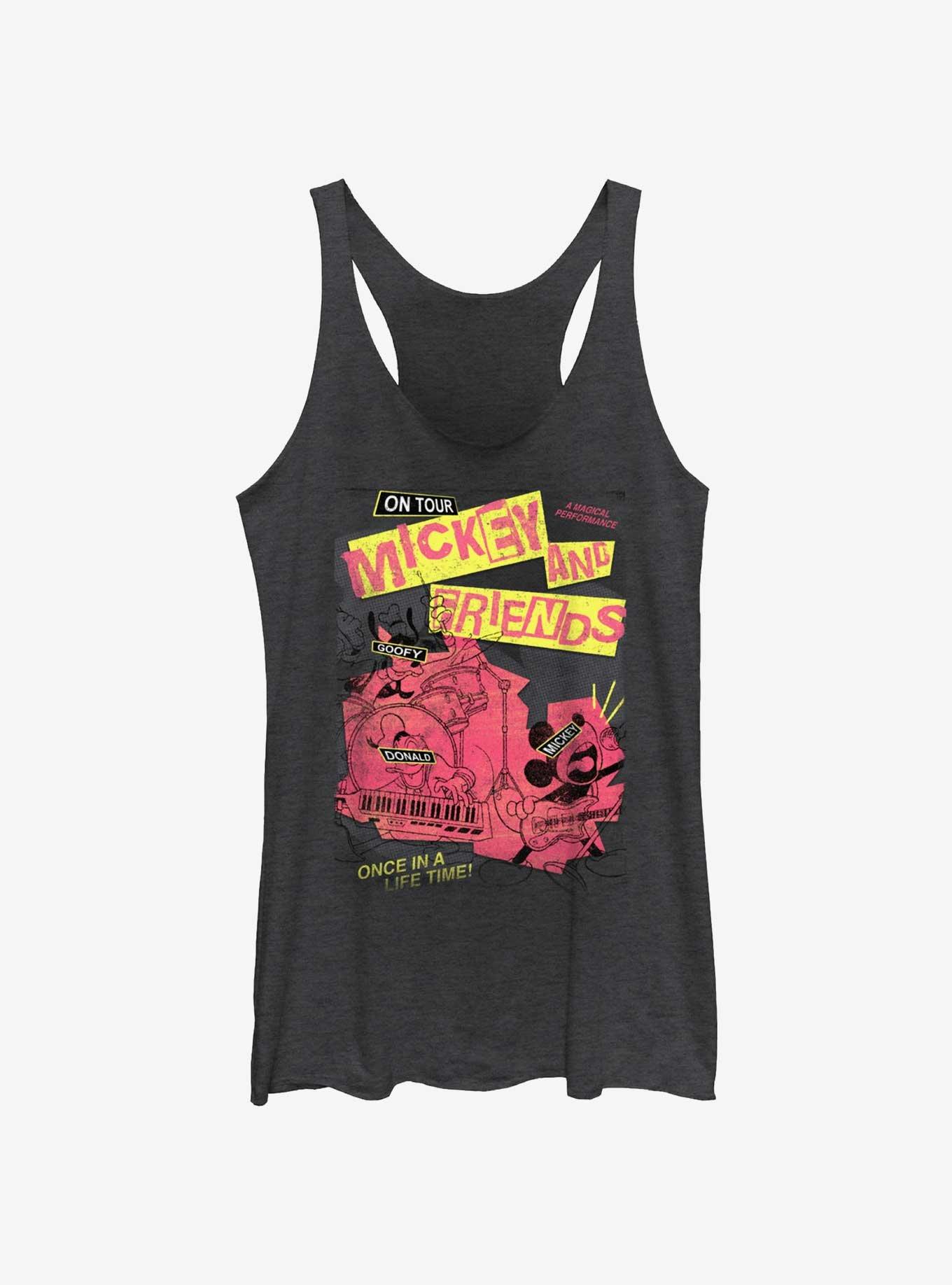 Disney Mickey Mouse Punk Rock Mickey Tour Womens Tank Top, , hi-res