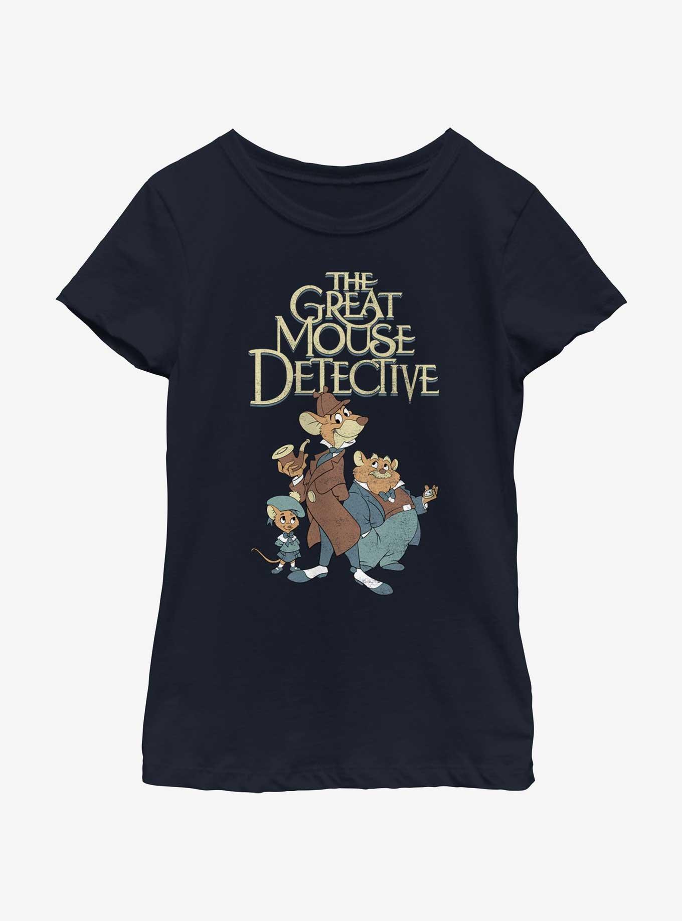 Disney The Great Mouse Detective Mousey Trio Youth Girls T-Shirt, , hi-res