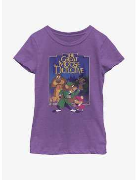 Disney The Great Mouse Detective Poster Youth Girls T-Shirt, , hi-res
