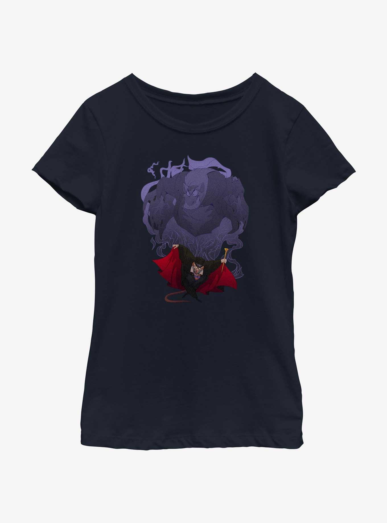 Disney The Great Mouse Detective Professor Ratigan Villainous Stench Youth Girls T-Shirt, , hi-res
