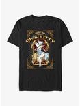 Disney The Great Mouse Detective Miss Kitty Poster T-Shirt, BLACK, hi-res