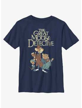 Disney The Great Mouse Detective Mousey Trio Youth T-Shirt, , hi-res