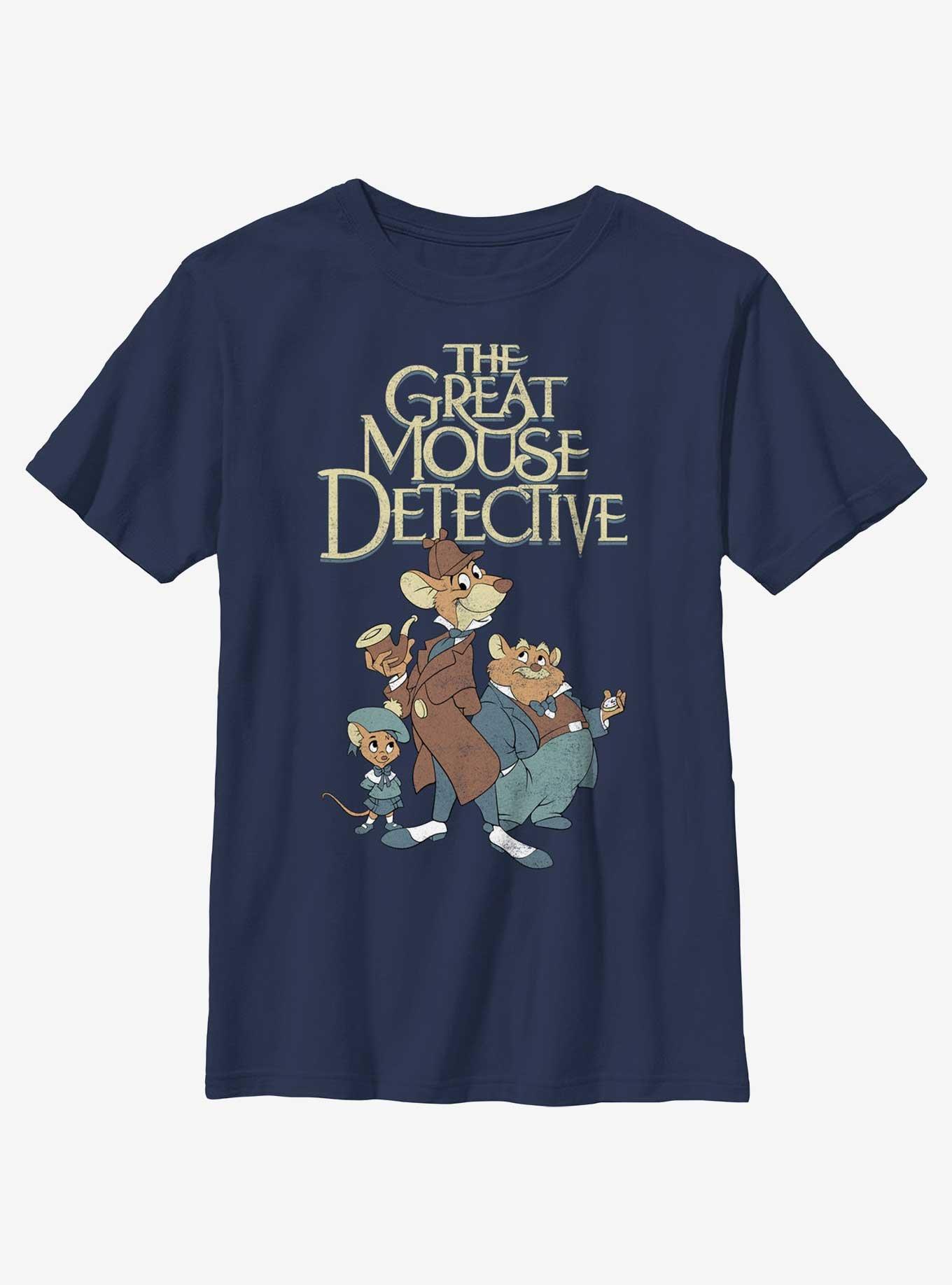 Disney The Great Mouse Detective Mousey Trio Youth T-Shirt, , hi-res