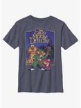Disney The Great Mouse Detective Poster Youth T-Shirt, NAVY HTR, hi-res