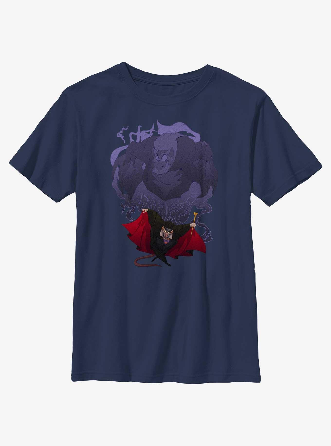 Disney The Great Mouse Detective Professor Ratigan Villainous Stench Youth T-Shirt, , hi-res