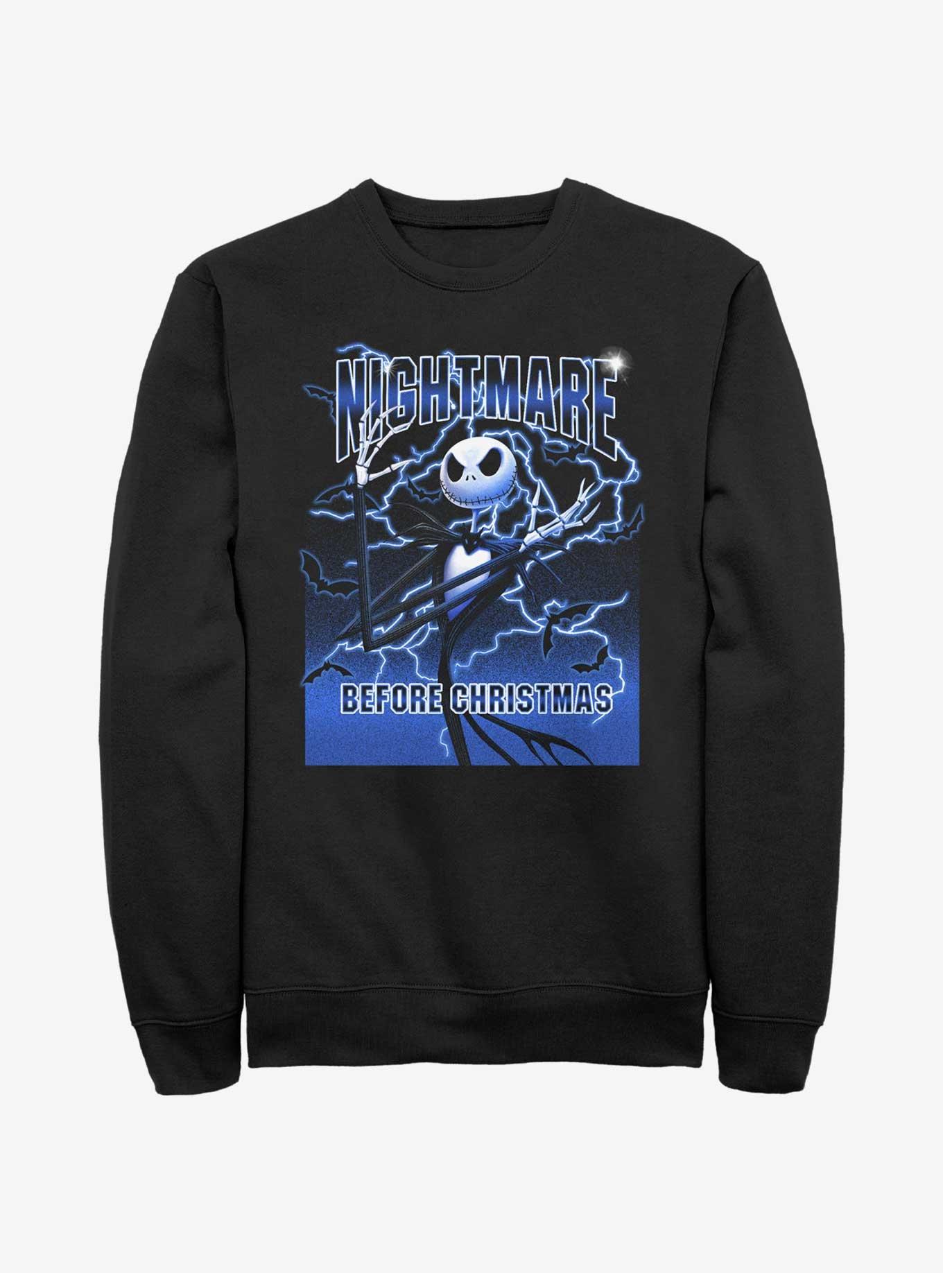 Disney The Nightmare Before Christmas Electric Jack Sweatshirt, , hi-res