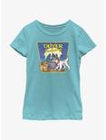 Disney Oliver & Company City Lights Poster Youth Girls T-Shirt, TAHI BLUE, hi-res