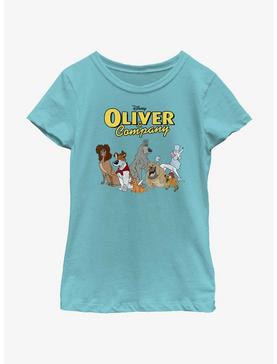 Disney Oliver & Company Who Let The Dogs Out Youth Girls T-Shirt, , hi-res