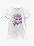 Disney Oliver & Company Airbrush Georgette Youth Girls T-Shirt, WHITE, hi-res