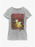 Disney Oliver & Company Tito Youth Girls T-Shirt, ATH HTR, hi-res