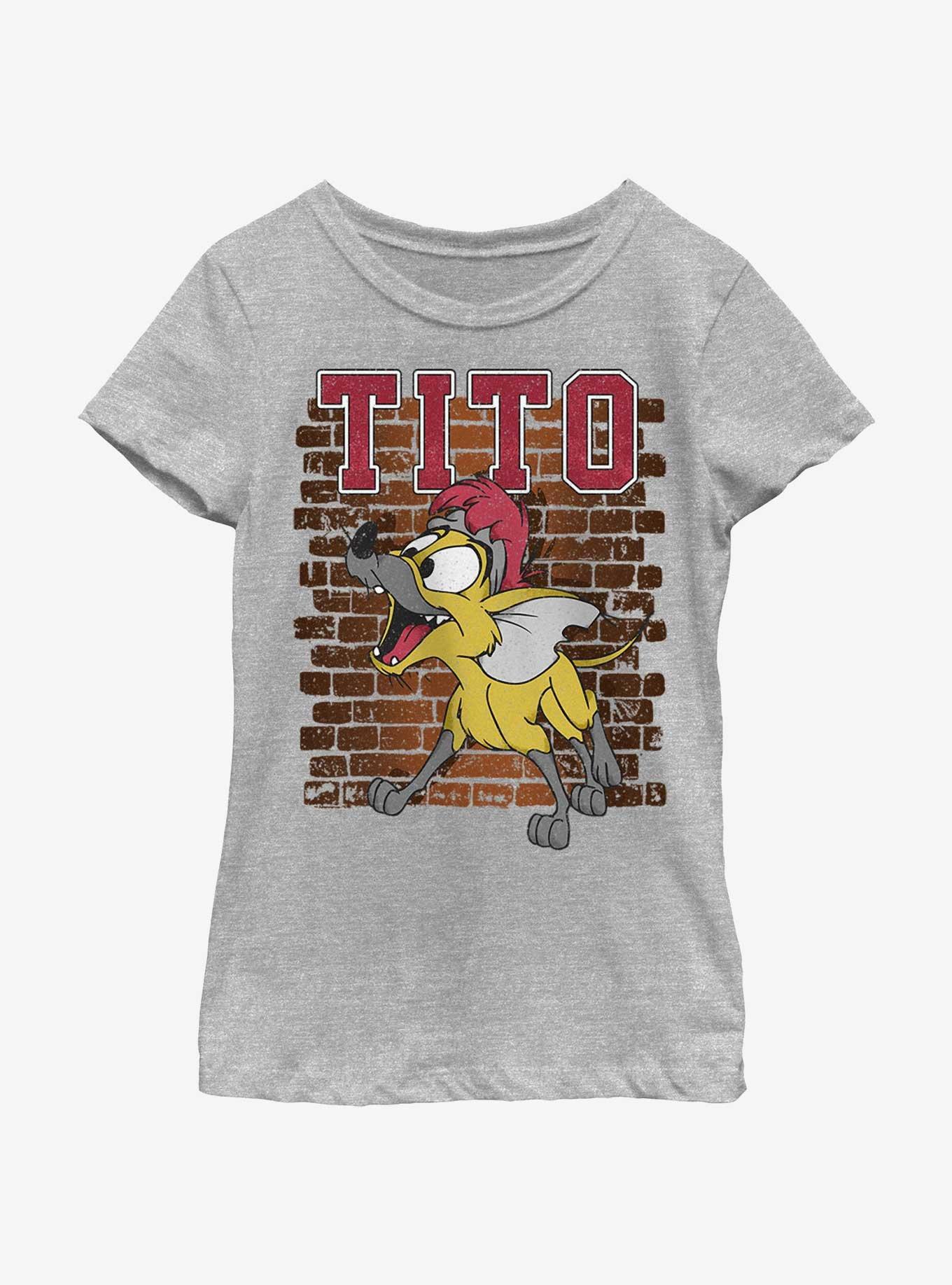 Disney Oliver & Company Tito Youth Girls T-Shirt, , hi-res