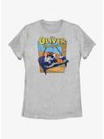 Disney Oliver & Company Piano Womens T-Shirt, ATH HTR, hi-res
