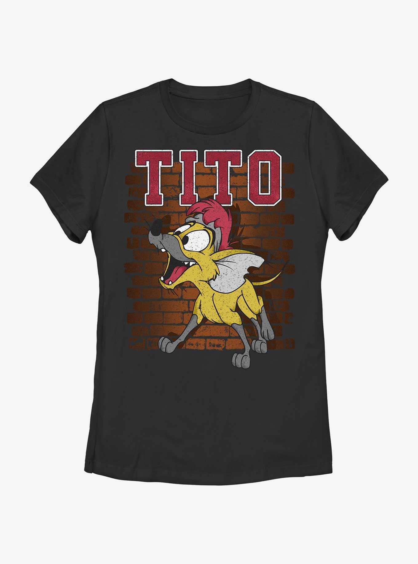 Disney Oliver & Company Tito Womens T-Shirt, , hi-res
