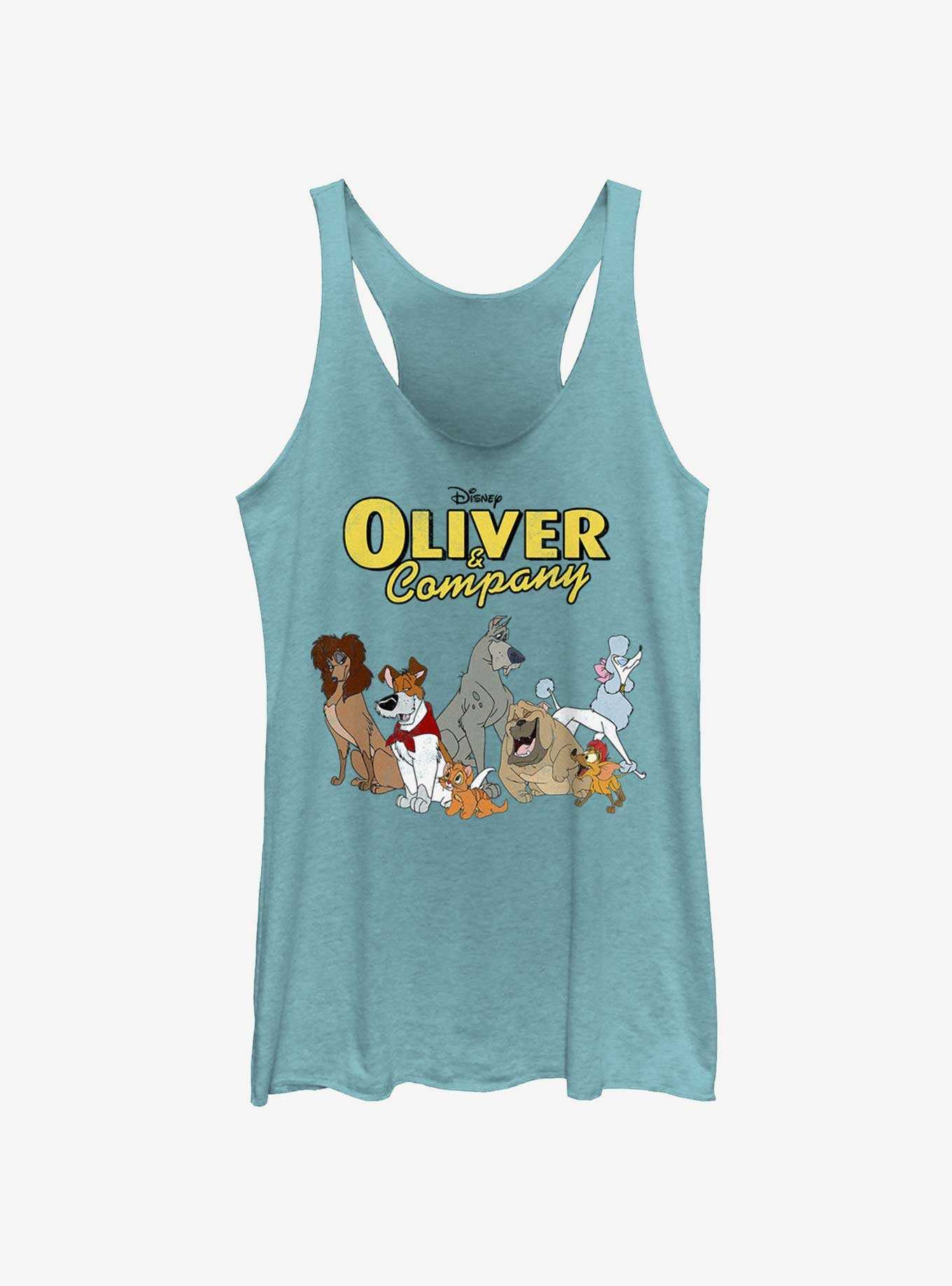 Disney Oliver & Company Who Let The Dogs Out Womens Tank Top, , hi-res