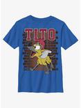Disney Oliver & Company Tito Youth T-Shirt, ROYAL, hi-res