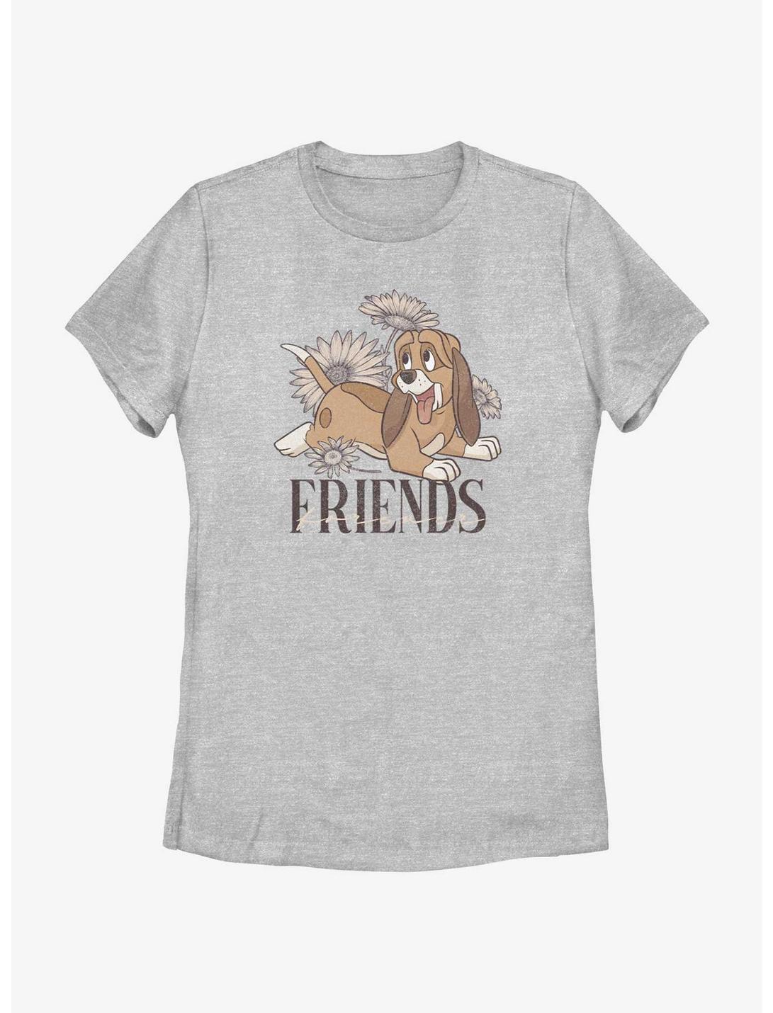 Disney The Fox and the Hound Copper Friends Womens T-Shirt, ATH HTR, hi-res