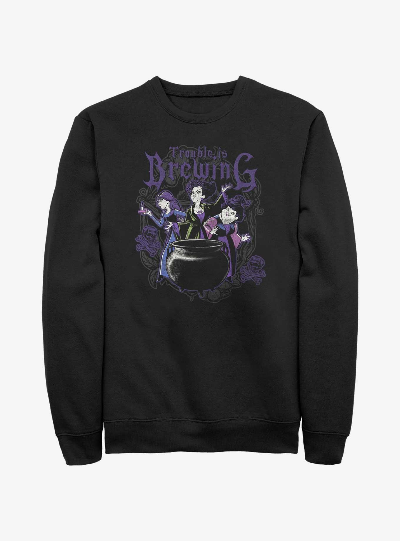 Disney Hocus Pocus Trouble Is Brewing Sweatshirt, , hi-res