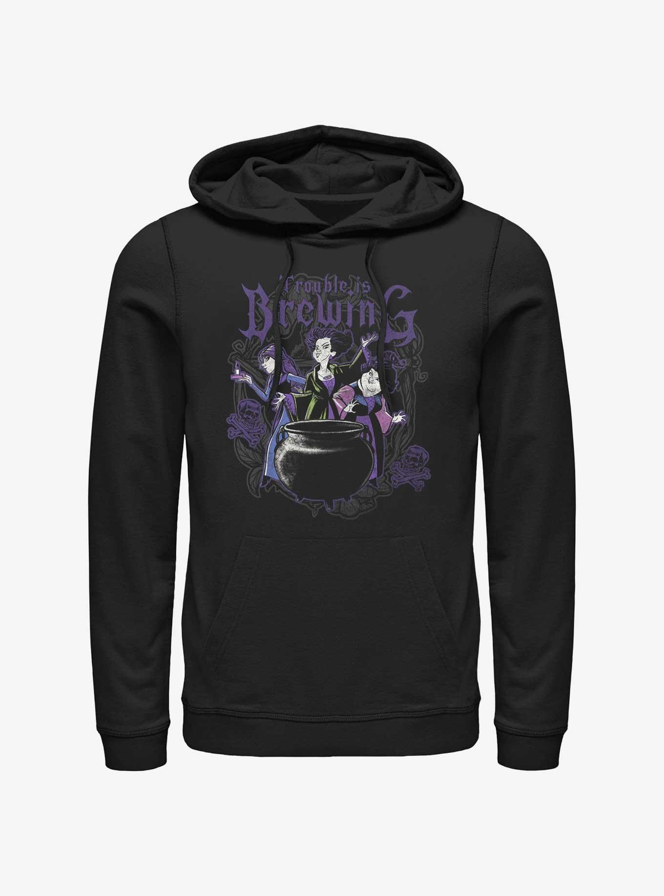 Disney Hocus Pocus Trouble Is Brewing Hoodie, BLACK, hi-res