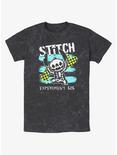 Disney Lilo & Stitch Emo Skelestitch Mineral Wash T-Shirt, BLACK, hi-res