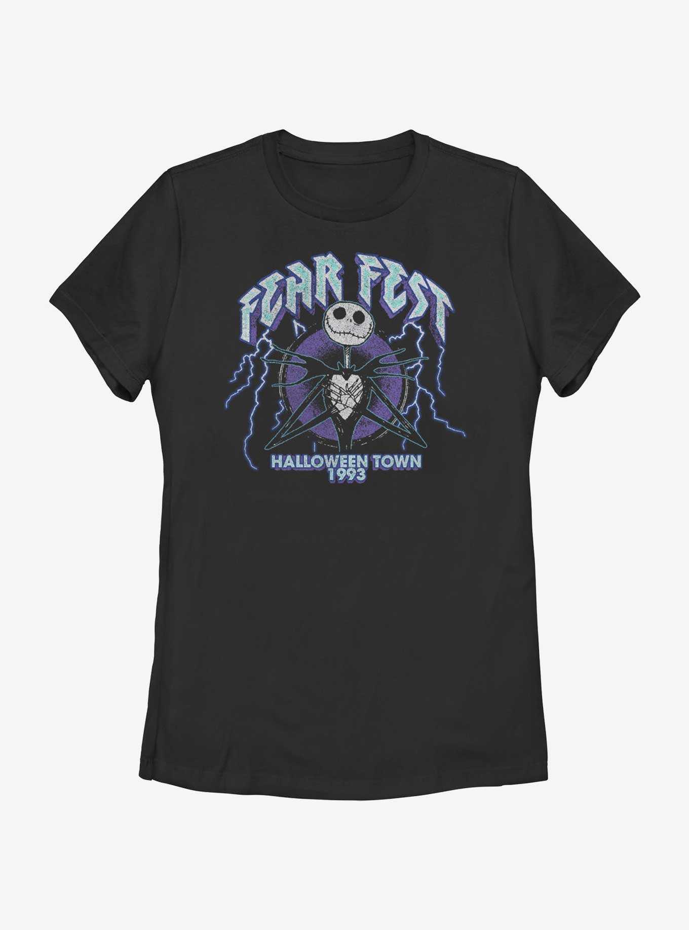 Disney The Nightmare Before Christmas Jack Fear Fest 1993 Womens T-Shirt, , hi-res