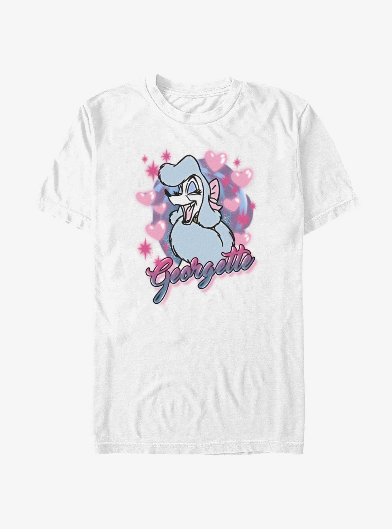 Disney Oliver & Company Airbrush Georgette T-Shirt, WHITE, hi-res