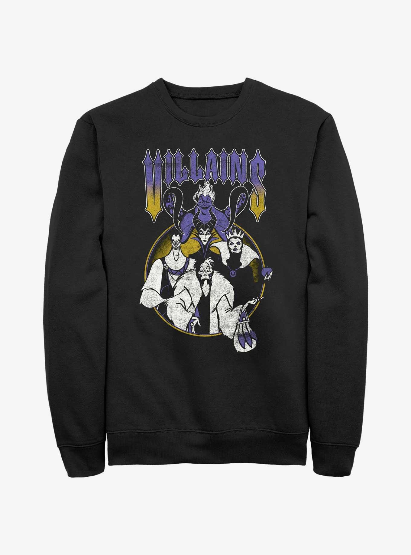 Disney Villains Metal Villains Sweatshirt, , hi-res